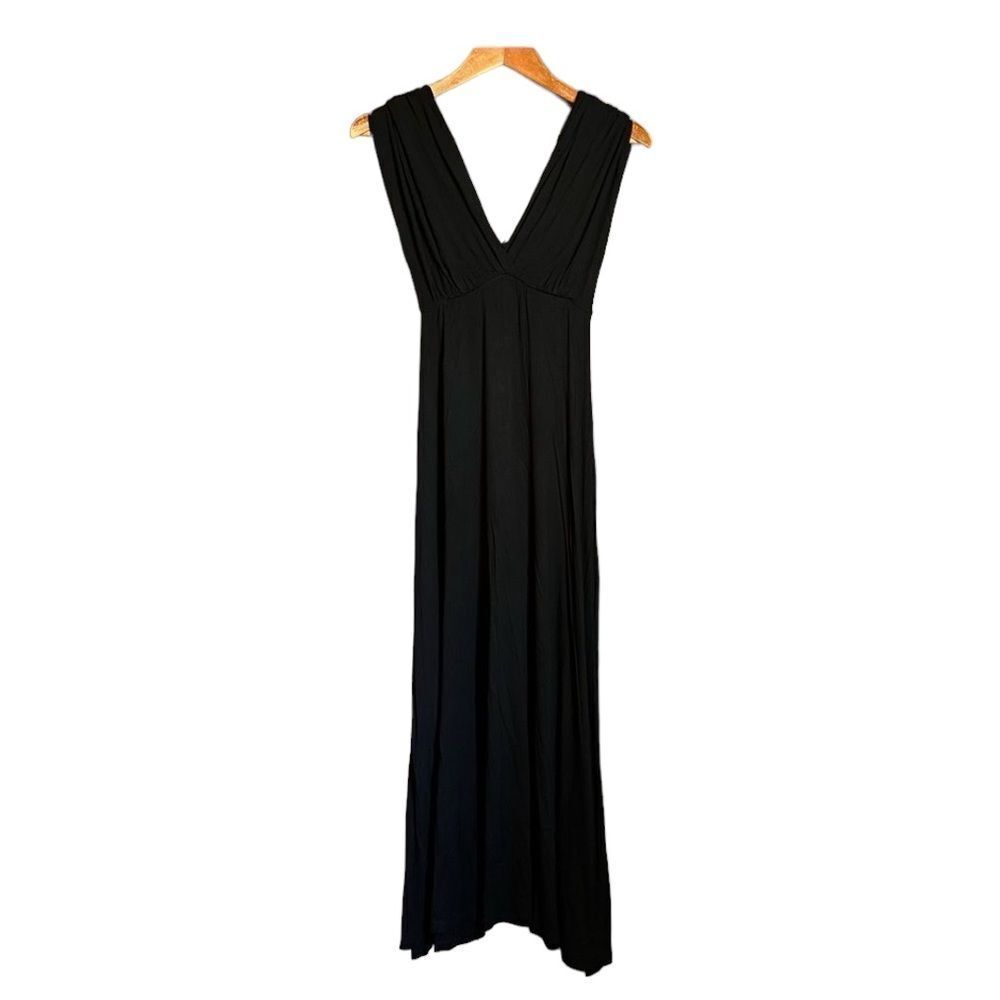 24/7 comfort black maxi dress.